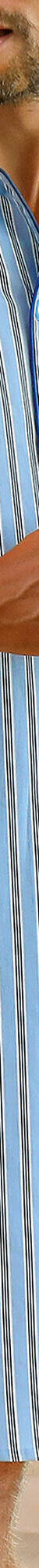 Liquette pyjama rayures pilou coton (bleu ciel) Liquette pyjama rayures pilou coton (bleu ciel)